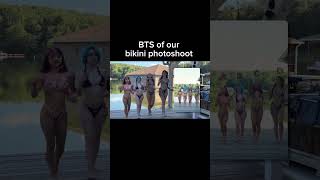 Watch the full BTS vlog on my channel! #egirl #vlog #photoshoot#bts#bikini