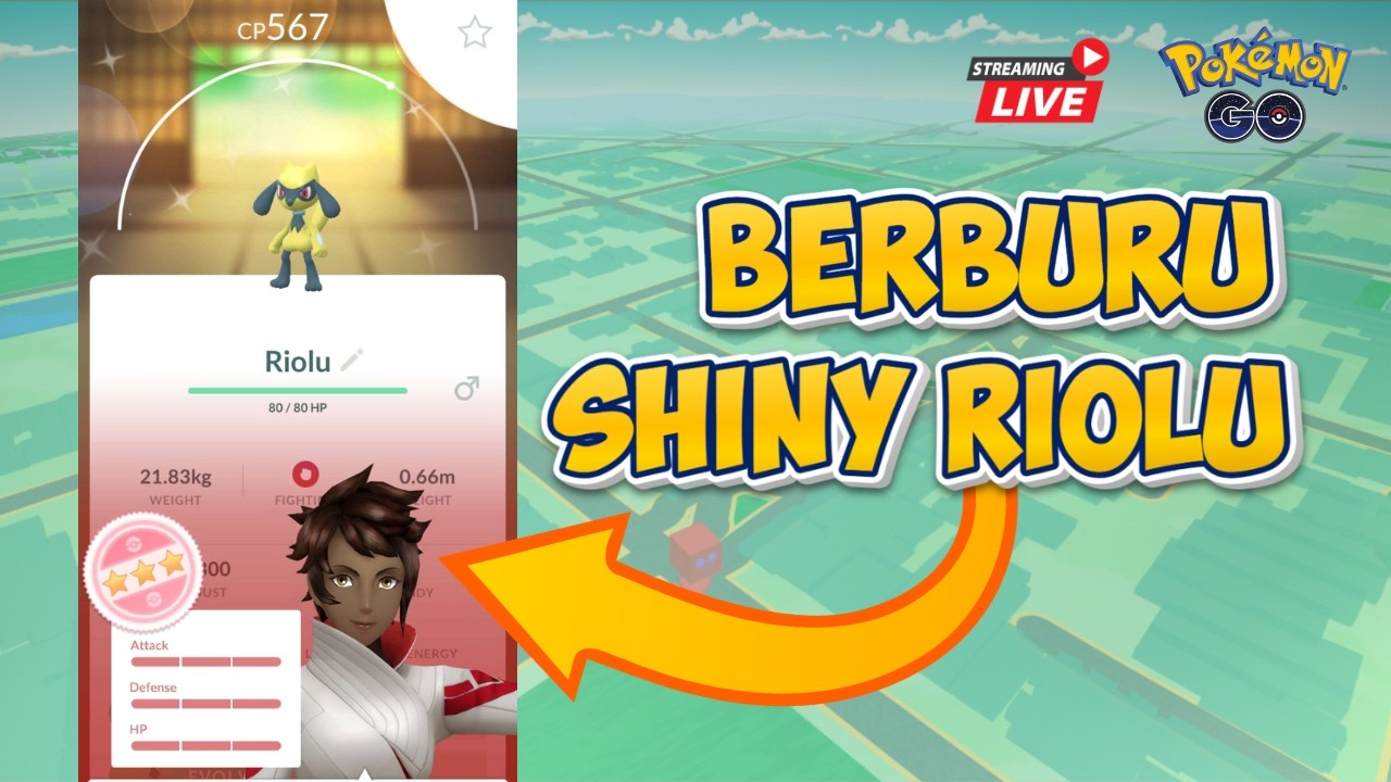 Telur Riolu Guys! Cari Shiny Yuk #live