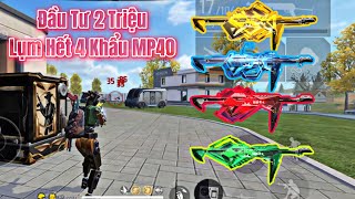 [Free Fire] Tin Được Không 6k5 Kim Cương Đã Sở Hữu Được Full 4 Khẩu “MP40 ĐÁ CHẾ TÁC” ?, Quá Ngon !