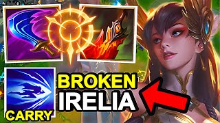 Wild Rift China Irelia Jungle - New Empowerment Ireria Op Build Runes - Sovereign Rank Gameplay