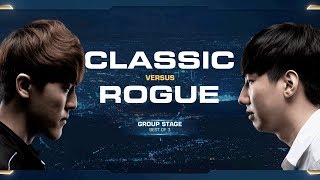 Rogue vs Classic ZvP - Group D Winners - 2018 WCS Global Finals - StarCraft II