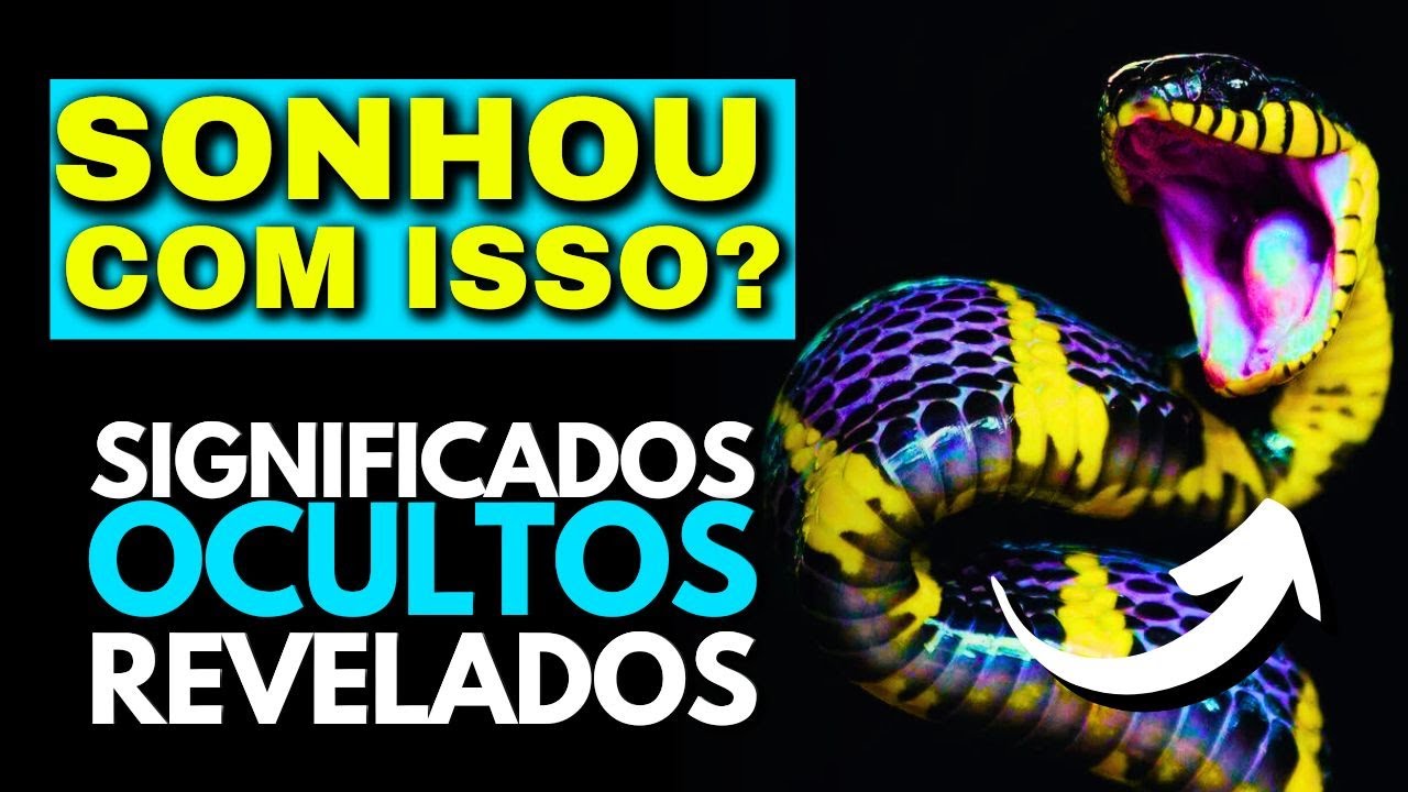 🚨ALERTA🚨 O Que Significa Sonhar Com Cobra Atacando | Descubra Agora O ...