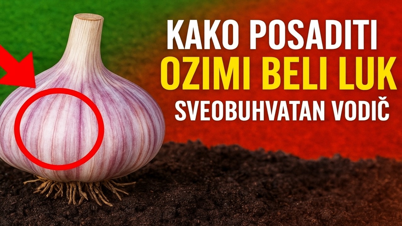 Kako posaditi ozimi beli luk: Sveobuhvatan vodič za siguran i bogat rod koji stiže već u septembru.