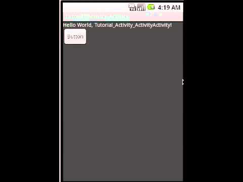 PowenKo, Android Tutorial 018, Activity, Activity change page.m4v