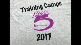 2017 Region 5 High Tech Gymnastics Training Camp- Bars Skills Day 2