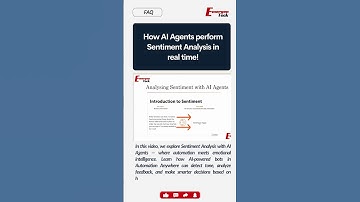 How AI Agents perform Sentiment Analysis in real time!