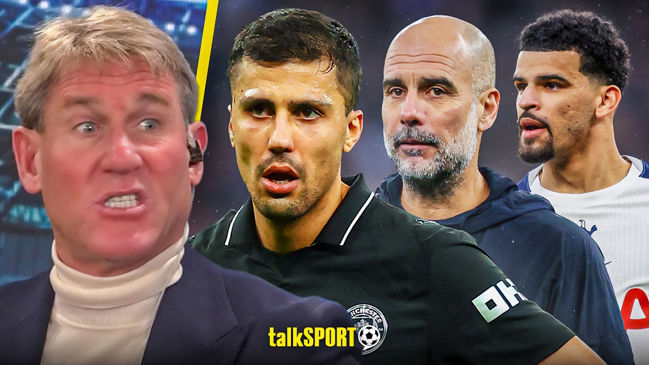 "VICTIMS!" Simon Jordan RIPS INTO Rodri FUMING at Officials after Spurs COMEBACK  against Man City!