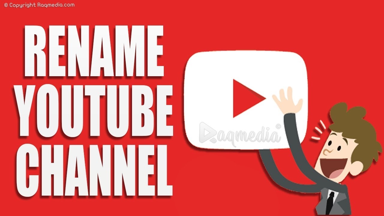 How To Change Your  Channel Name ️ Easy & Fast 