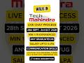 Hiring for Customer Support Executive - Chat #chatsupportjobs #hyderabadi #techmahindra #jobvacancy