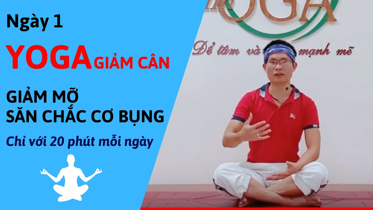 Yoga Online: Ngày 1 - 20 phút giảm mỡ và săn chắc cơ bụng | Đặng Kim Ba