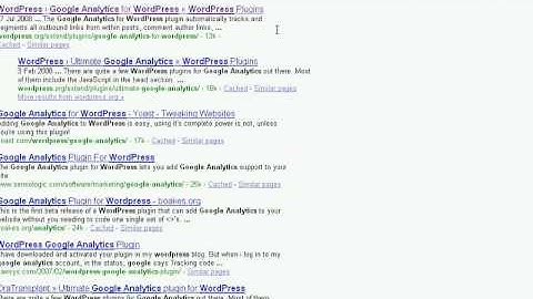 Adding Google Analytics to your Wordpress Blog