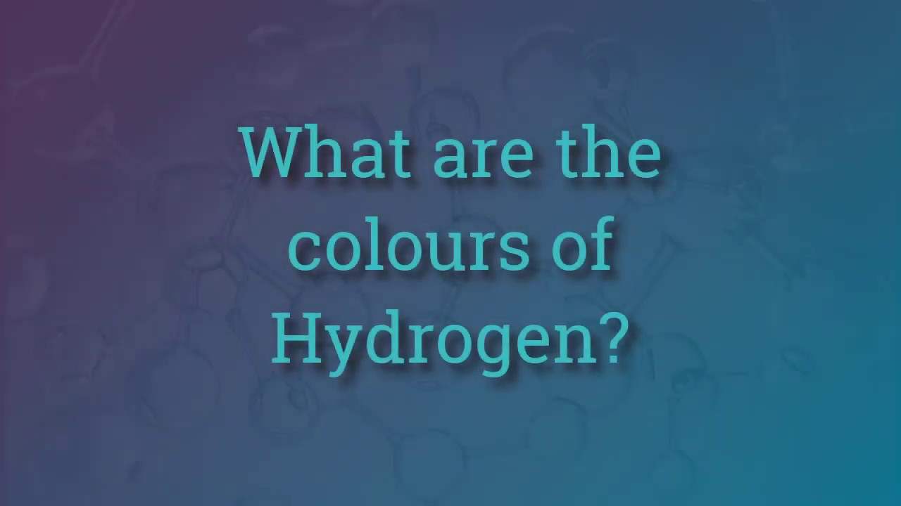 Hydrogen Color Chart