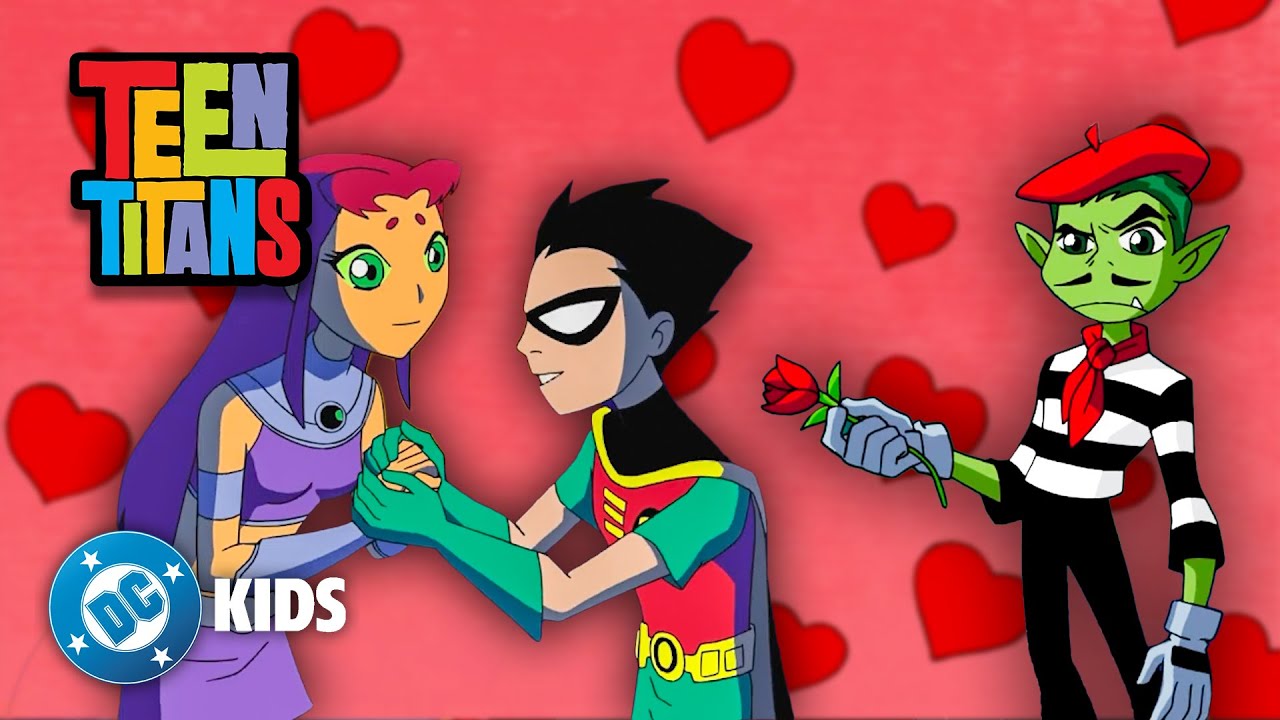 🥰💋 Titans IN LOVE! | #TeenTitans | @dckids