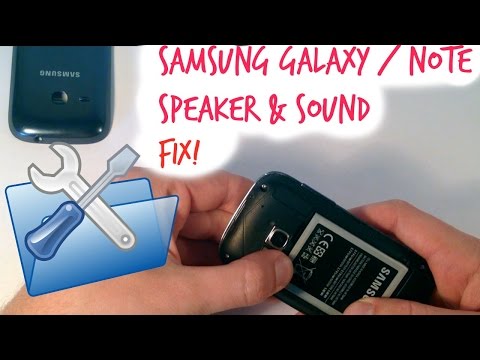 Samsung Galaxy / Note Speaker 사운드 수정 및 솔루션