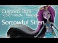 Custom Doll Repaint + My First Doll WIG!  Mermaid Sorrowful Siren Lagoona Blue OOAK