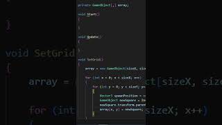 Making the classic snake game in Unity! #shorts #gamedevelopment