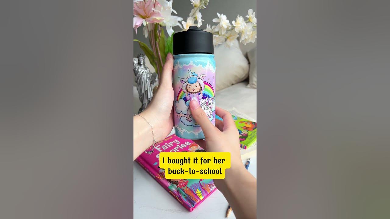 I Am Always Doing My Best - Personalized Kids Water Bottle With Straw –  Macorner