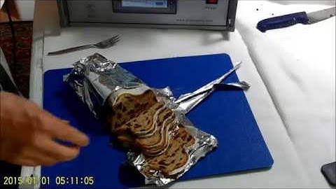 Cranberry Bread Ultrasonic Cutting - CHEERSONIC