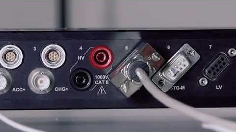 Dewesoft smart sensors plug and play with TEDS