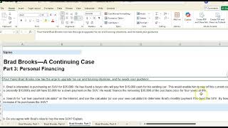 Personal Finance Project Instructional Video