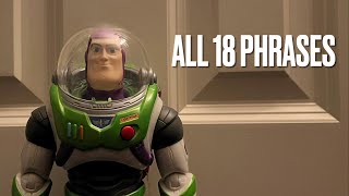 All Phrases For Mattel Jetpack Adventure Buzz Lightyear Lightyear Line
