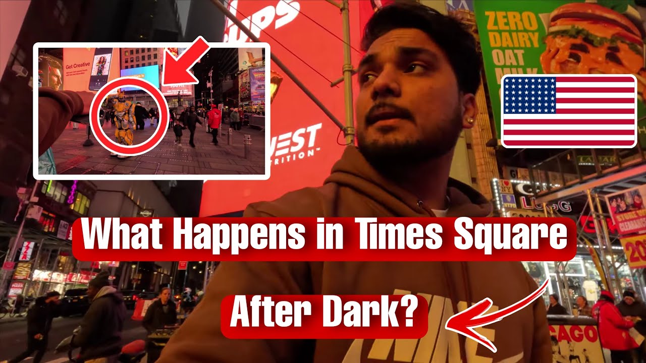 Curated visual reference: Visual Reference: What Happens In Times Square After Dark