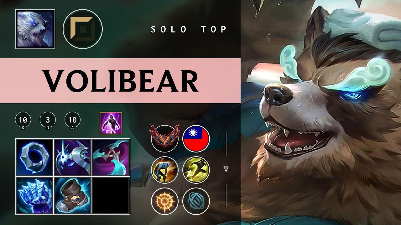 Volibear Top vs Rumble - TW Grandmaster Patch 26.02