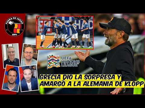 LA SORPRESA DEL AÑO. GRECIA está en MODO EURO 2004 y le ganó a la ALEMANIA de KLOPP | Fuera de Juego