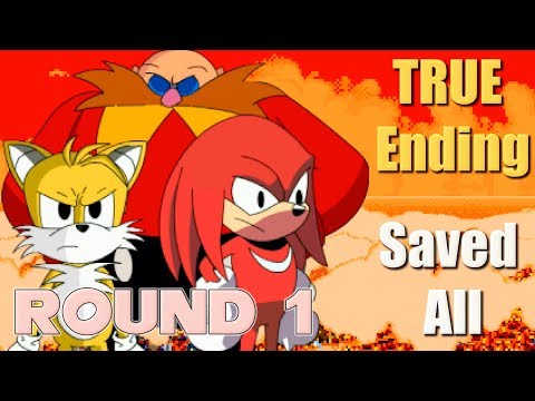 Sonic.Exe: The Spirits of Hell (Round 1) - True Ending - Walkthrough - Fan Game