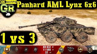 World of Tanks Panhard AML Lynx 6x6 Replay - 8 Kills 3.3K DMG(Patch 1.7.0)