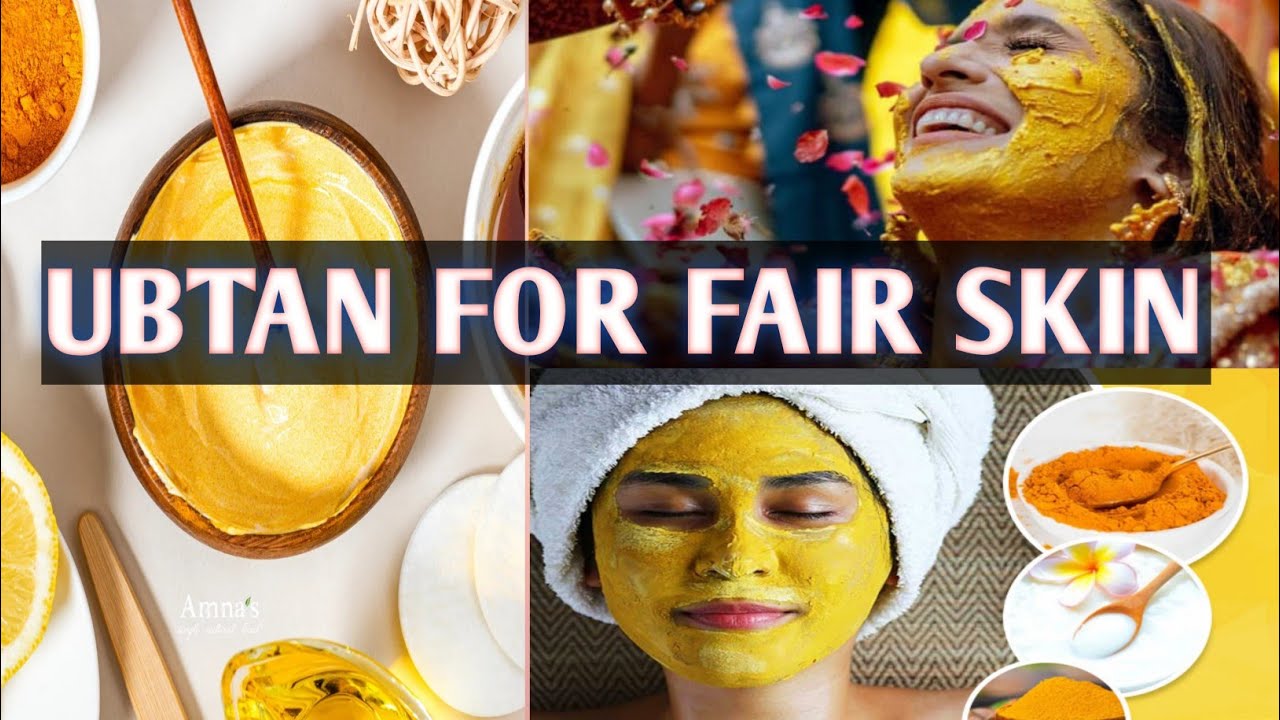 Homemade UBTAN(ابٹن)Skin glow Glass skinFacial hair remover 100