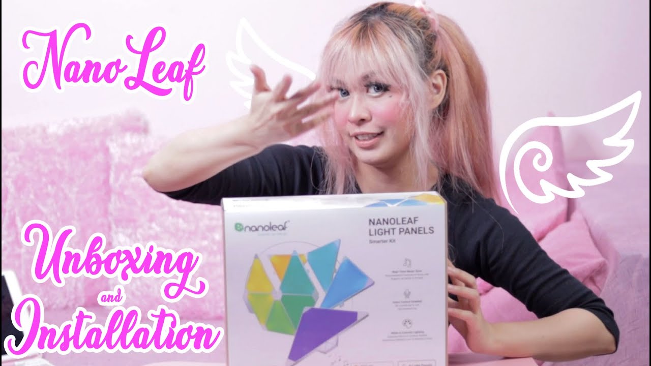 NANOLEAF Unboxing and Installation | PLAYWITH NIKKINIKKI - YouTube