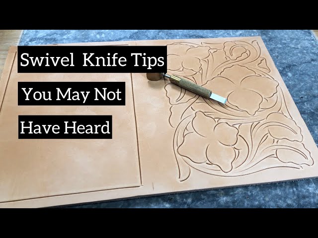 Swivel knife tips you may not have heard 