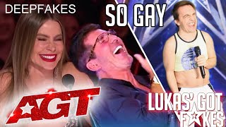 I AM NOT GAY! | My #deepfake stand up comedy at America's Got Talent/Britain's Got Talent #mrbean