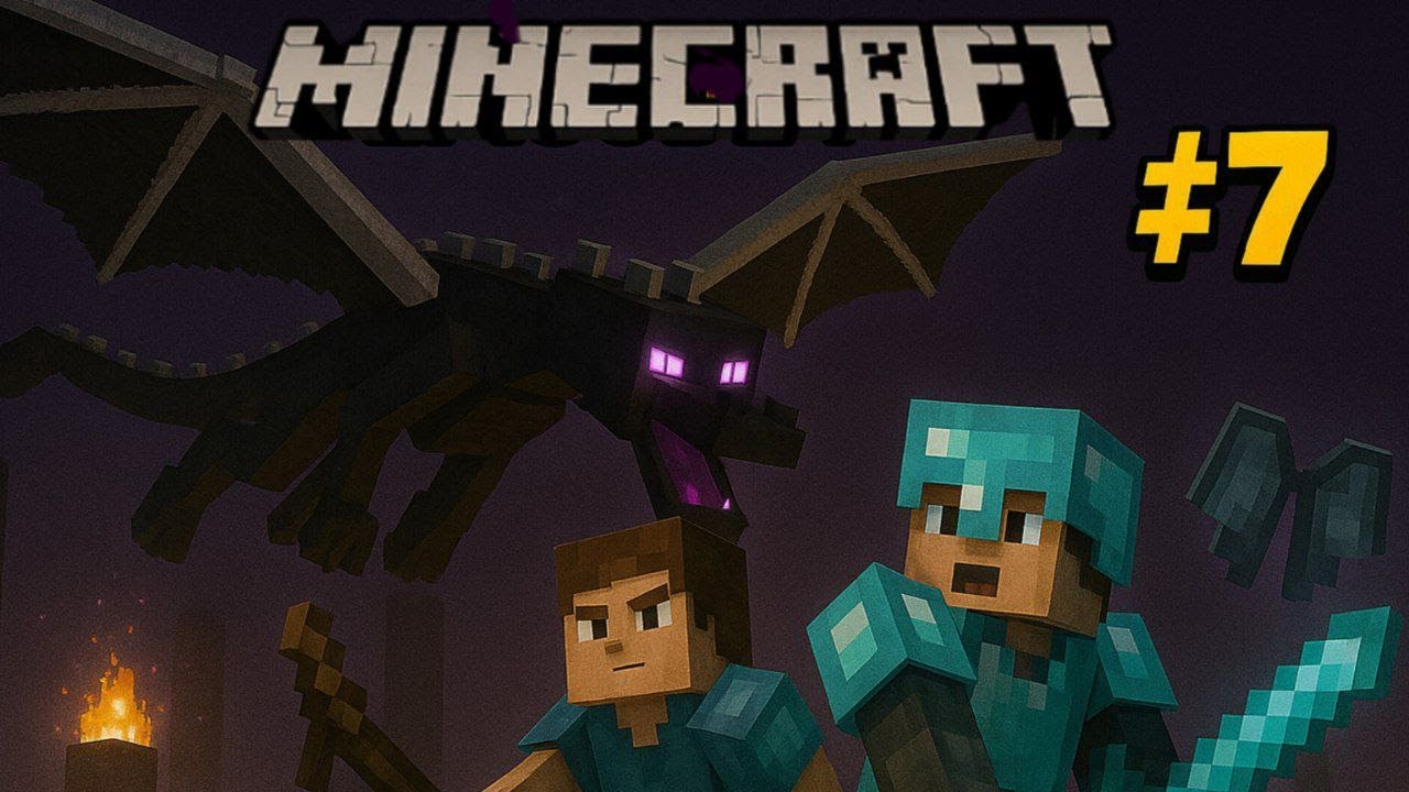 "End City Adventure After Killing the Ender Dragon! | Minecraft Malayalam"