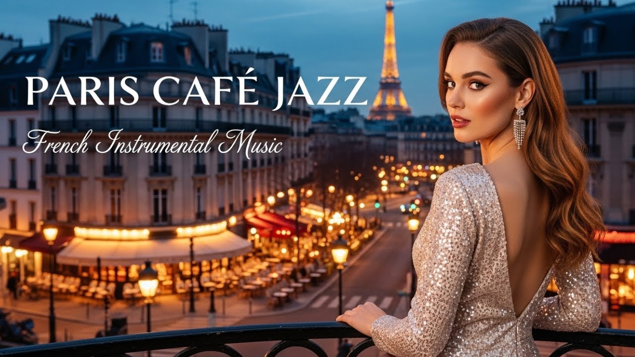 Paris Café Jazz for Reading & Writing 📖 Instrumental Music