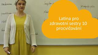 Latina pro zdrávky 10 Procvičování