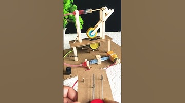 Airplane Wheel Mechanism with Dc motor |#youtubeshorts #dcmotor #tech #motor #shorts #dcmotorproject