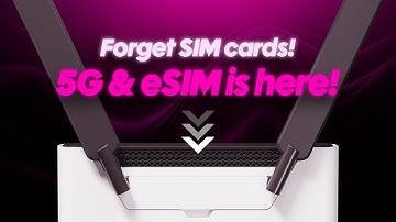 Chateau 5G R17 ax - ultra-fast home AP with eSIM support!