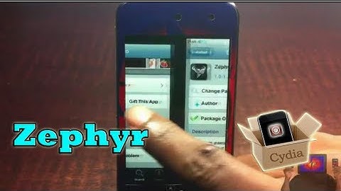 Zephyr (Cydia Tweak) - Awesome Multitasking for iPhone and iPod touch