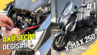 How to Choose the Right Battery and Replace the Battery? Yamaha X-Max 250