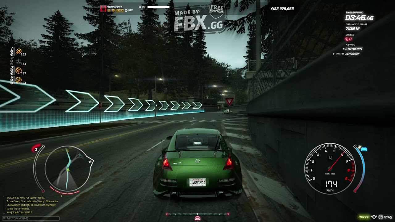 Need For Speed World - Home Run Chase Farm