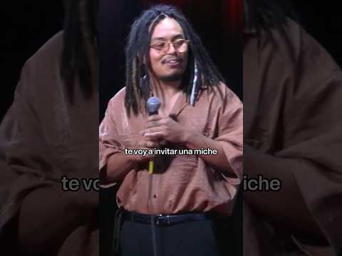 Una miche pal cumpleañero en mi show de standup.
