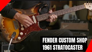 Fender Custom Shop 1961 Roasted Stratocaster Super Heavy Relic in Aged 3-tone Sunburst