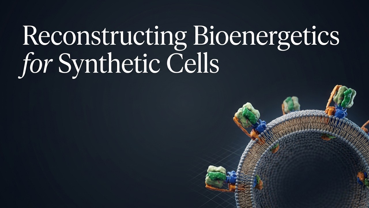 Build-a-Cell seminar Christoph von Ballmoos: Reconstructing Bioenergetics for Synthetic Cells