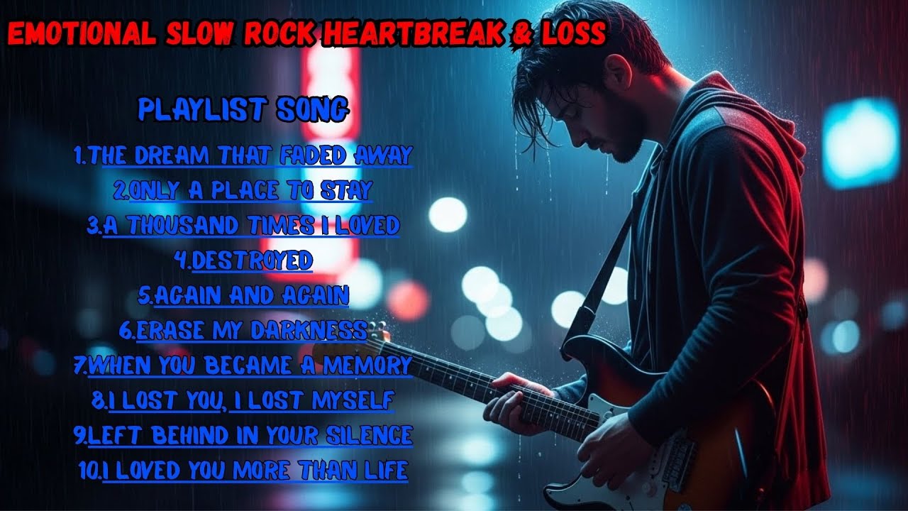 Emotional Slow Rock Song | Powerful Guitar & Deep Feelings