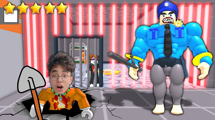 THẮNG TÊ TÊ VƯỢT NGỤC THOÁT KHỎI NHÀ TÙ 5 SAO LASER CỦA ÔNG CẢNH SÁT CƠ BẮP 7 MÚI TRONG ROBLOX