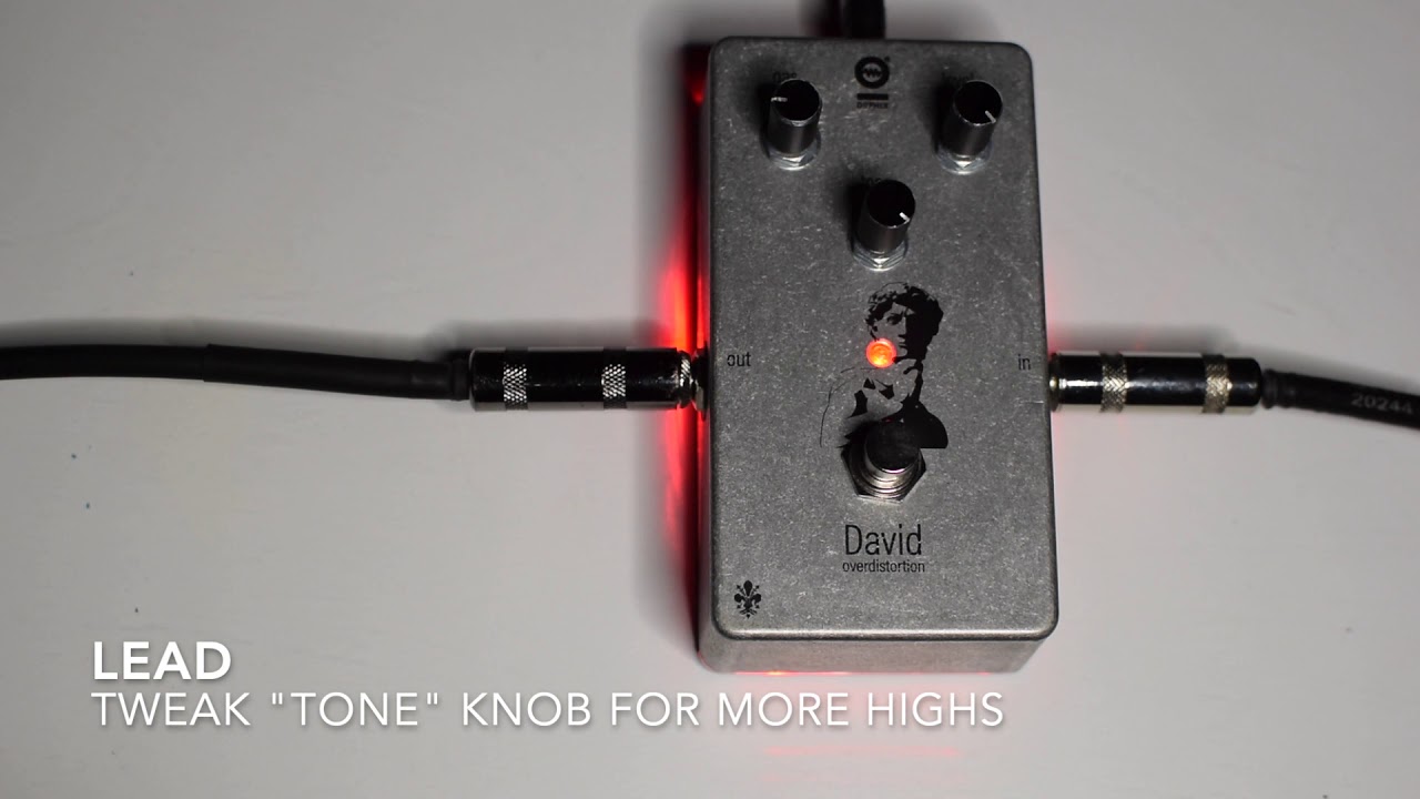 ギター Dophix David over distortion Dophix David Over Distortion – Angel City Guitars