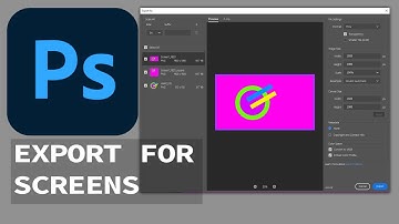 Using Artboards - tips for exporting assets for screens- Photoshop tutorial