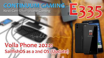 Microsoft Continuum Gaming E335: SailfishOS as a 2nd OS on Volla Phone 22